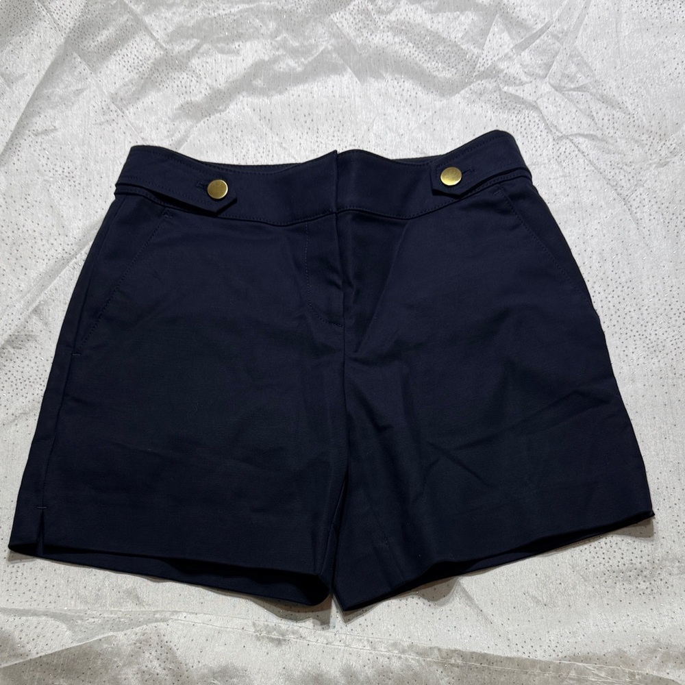 Loft Classic High-Rise Black Women's Shorts super elegant size 00